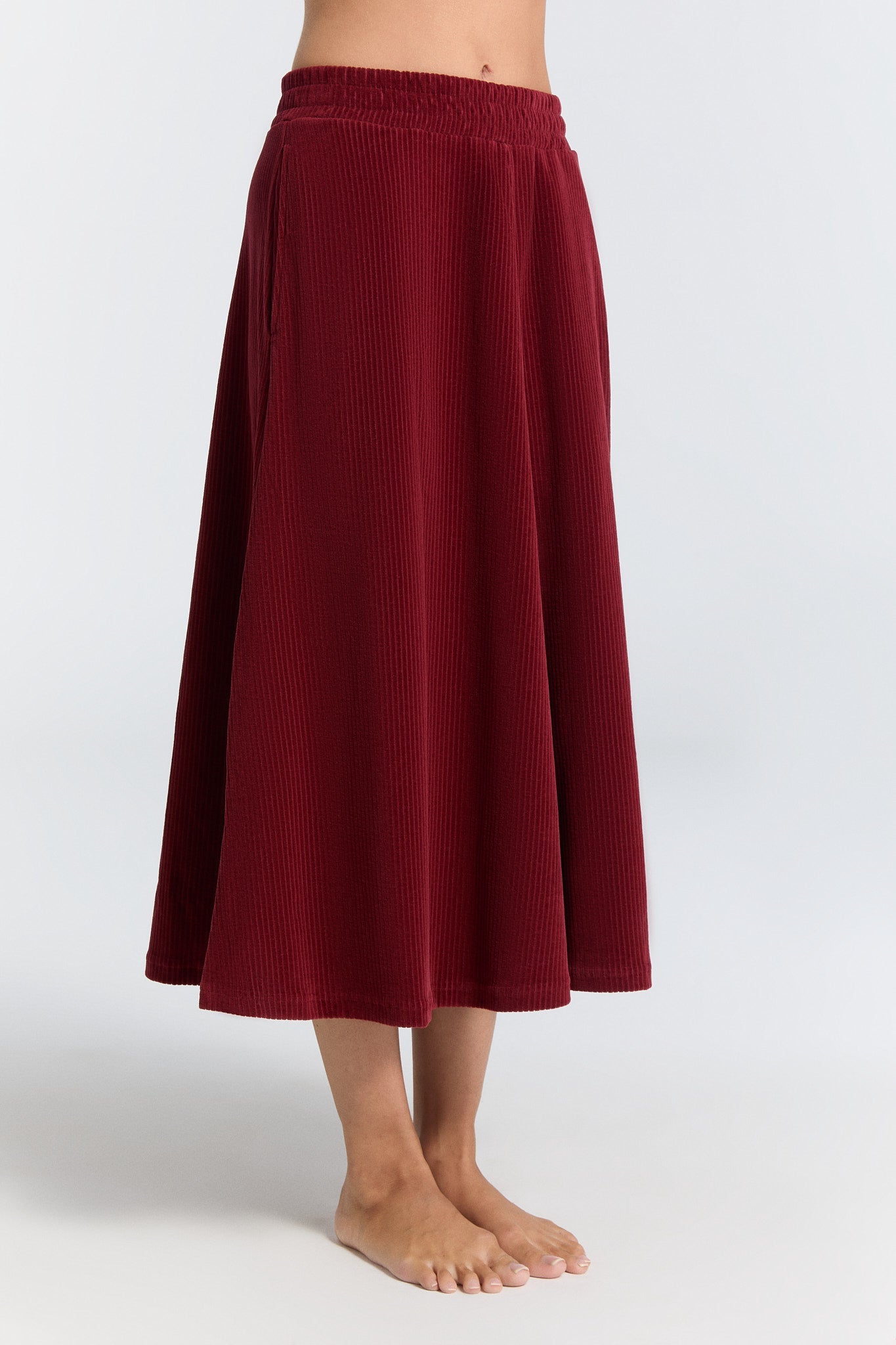 1422-030 | Damen Cord Rock - Bordeaux