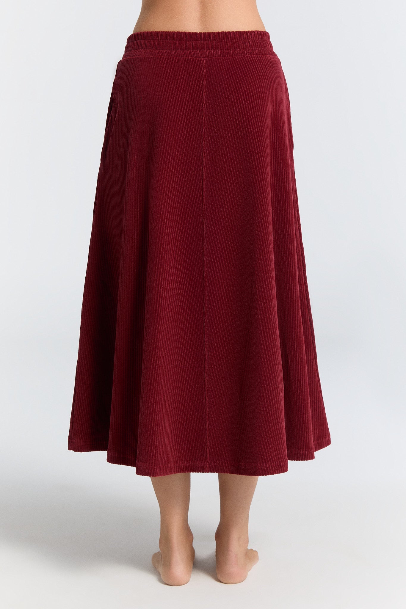 1422-030 | Damen Cord Rock - Bordeaux