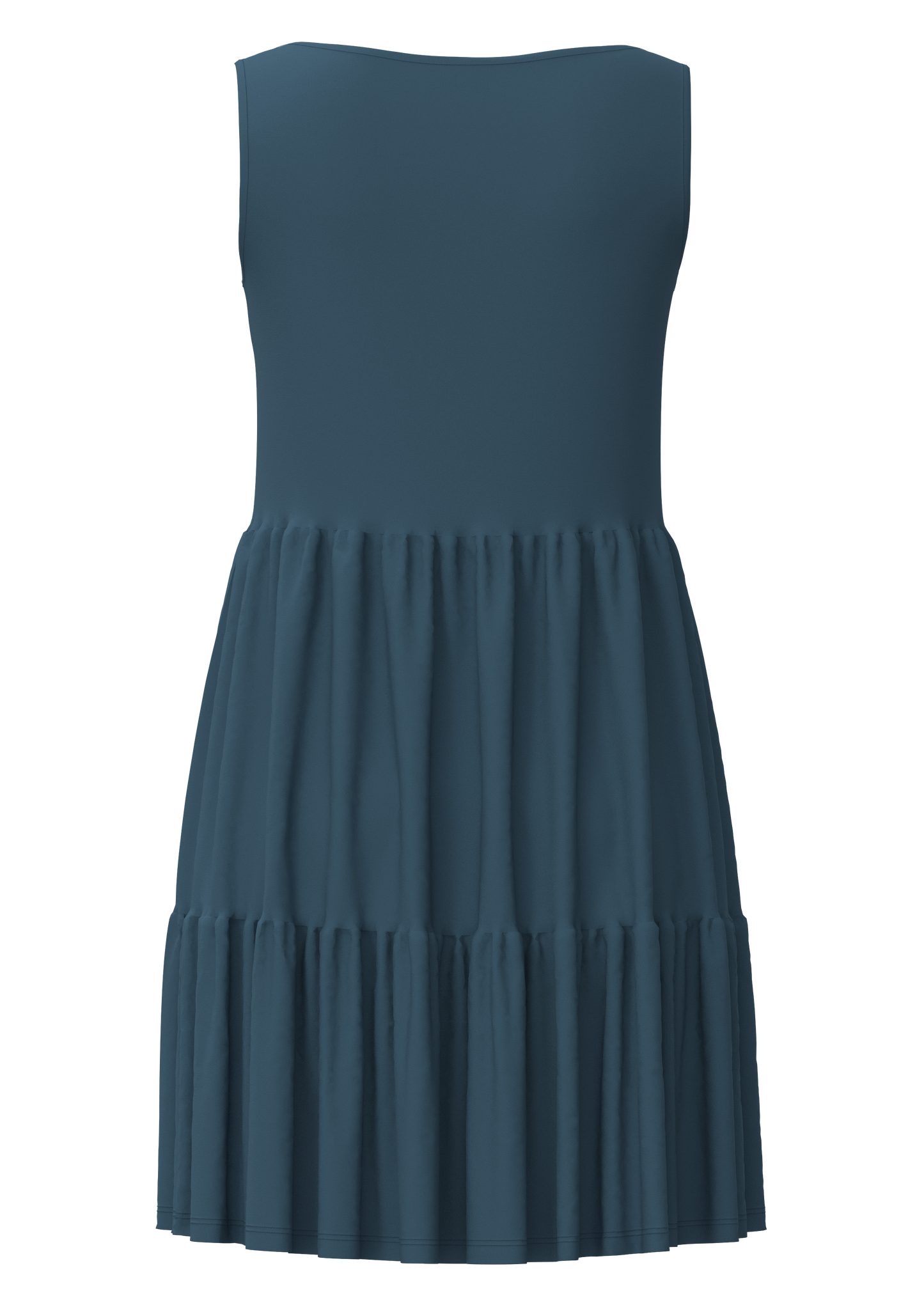 1733-123 | Volantkleid - Alpengrau