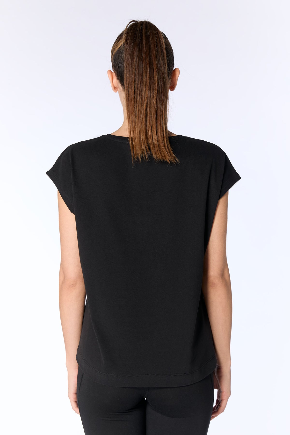 4416-021 | Women's Oversized Shirt - Black