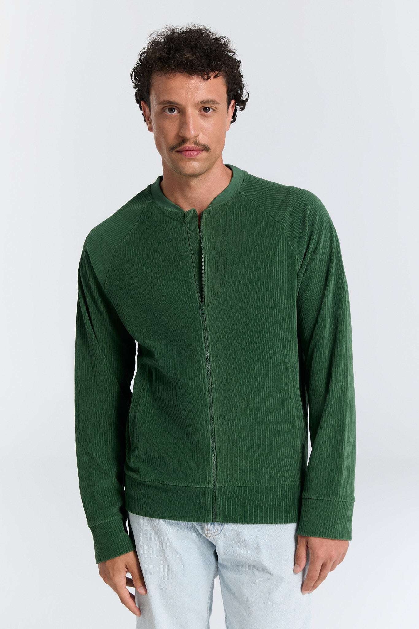 9234-067 | Unisex Baseballjacke - Tannennadel