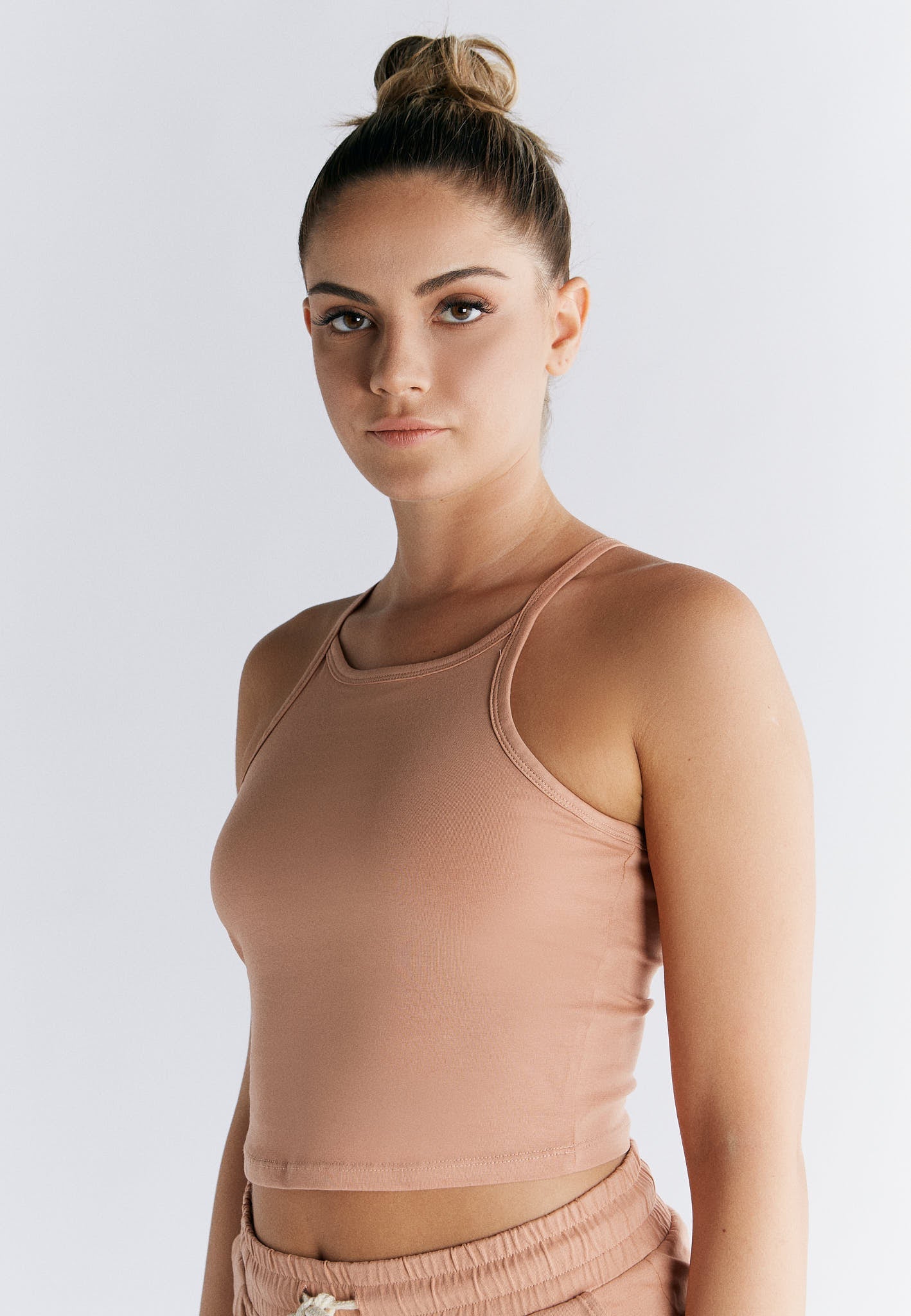 1217-070 | Crop-Top - Café Crema