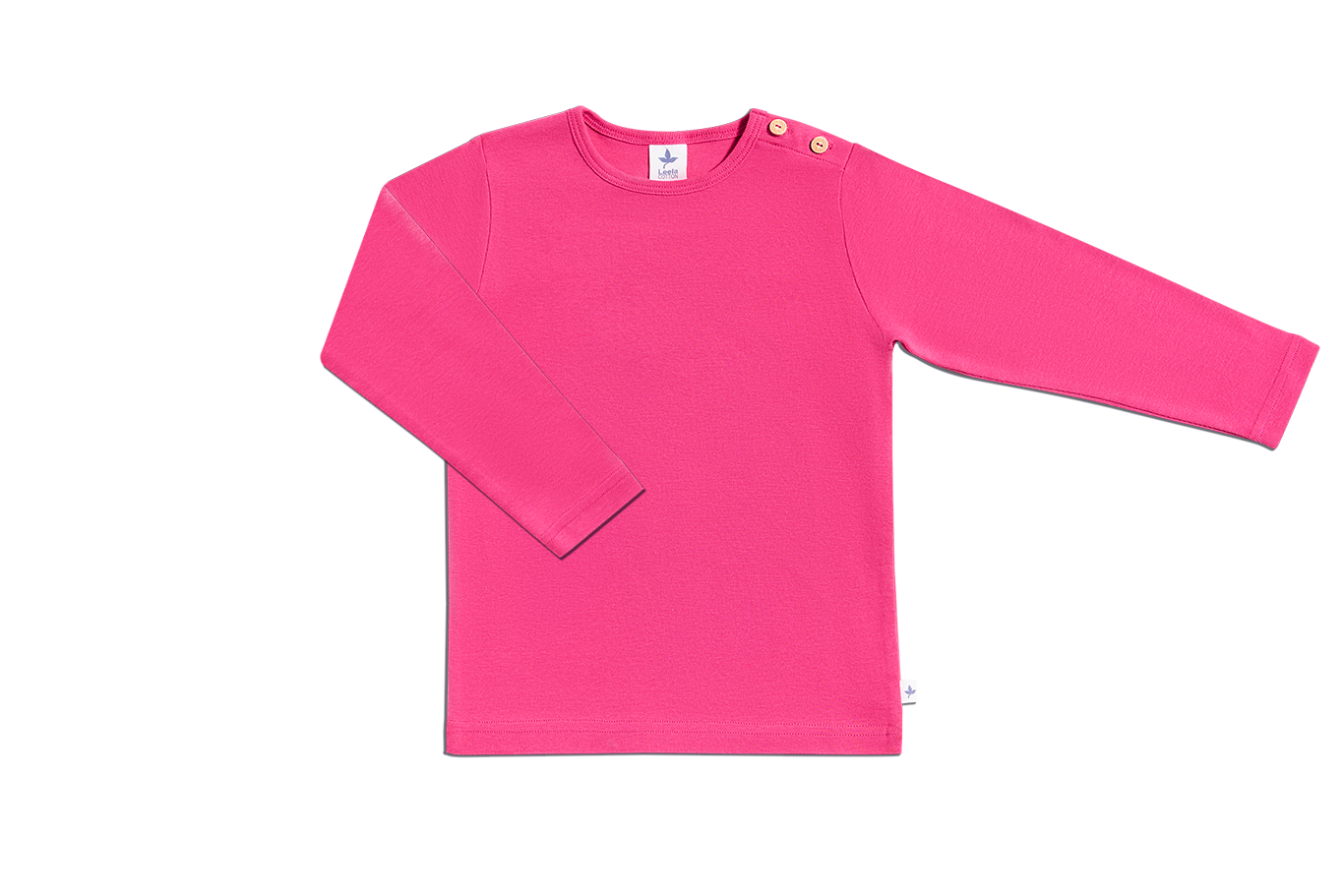 LeelaCotton | - Langarmshirt Basic Baby 2060P – Pink