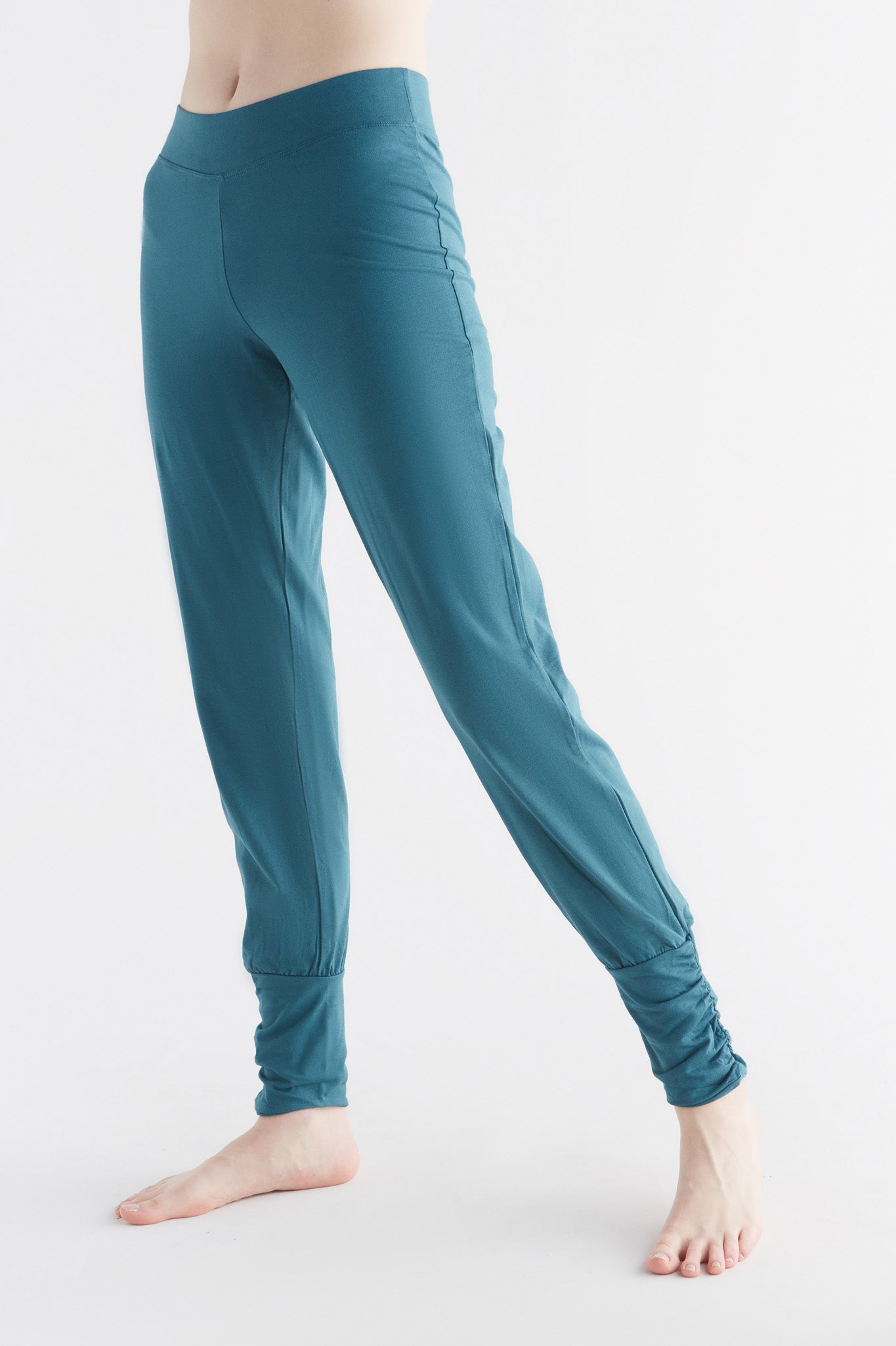 4415T | Damen Yogahose stretch - Tanne