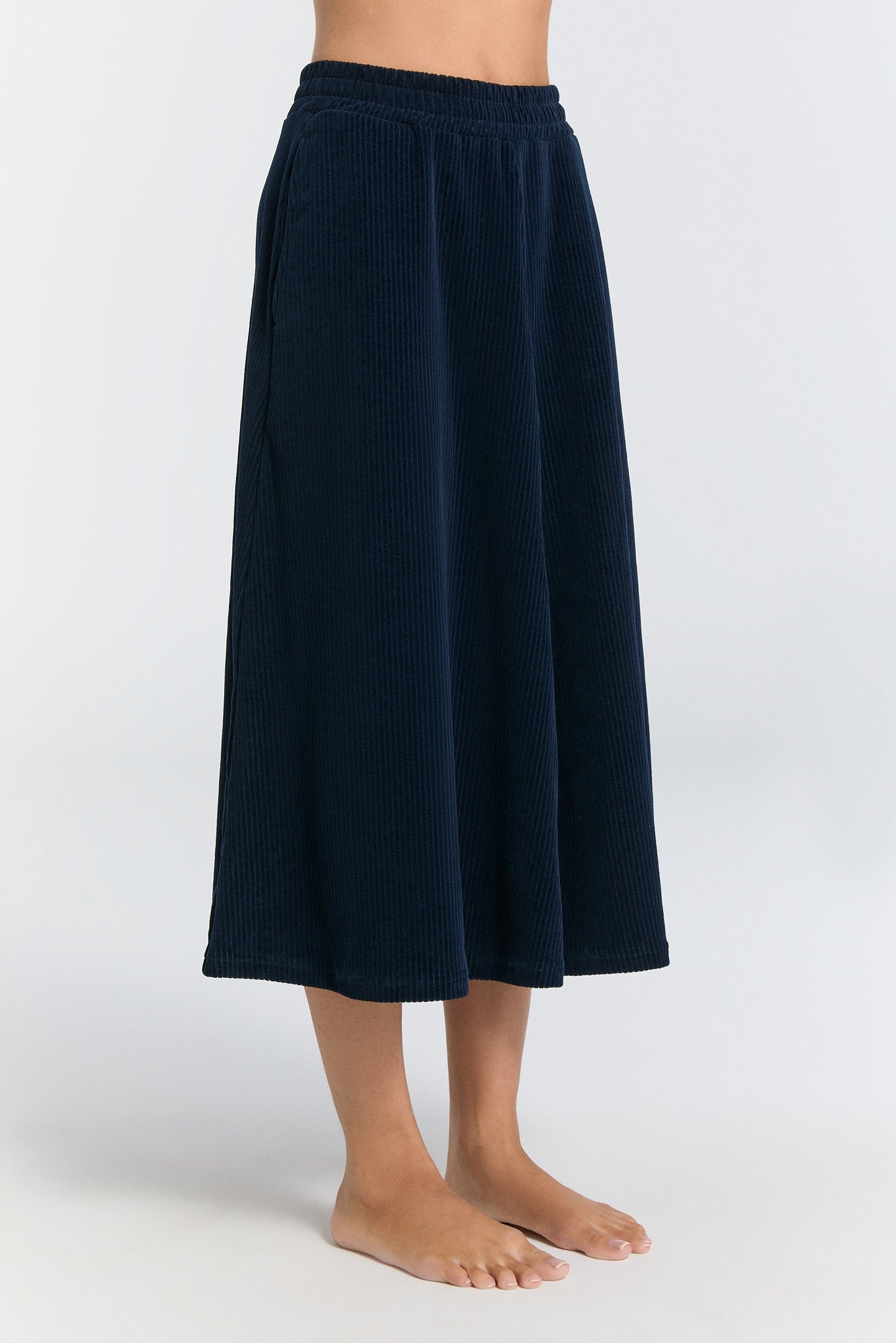 1422-045 | Damen Cord Rock - Nachtblau