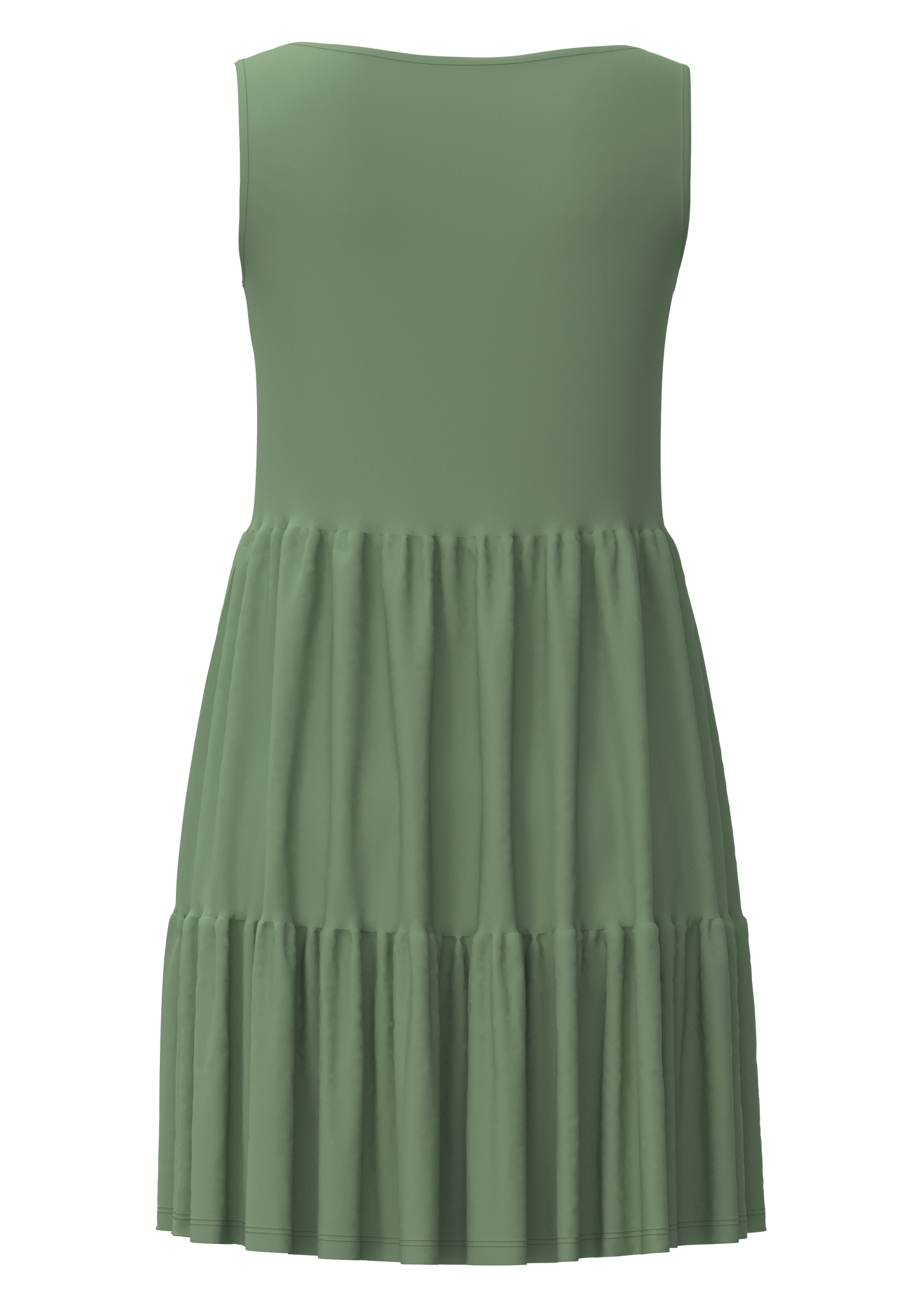 1733-136 | Volantkleid - Basilikum