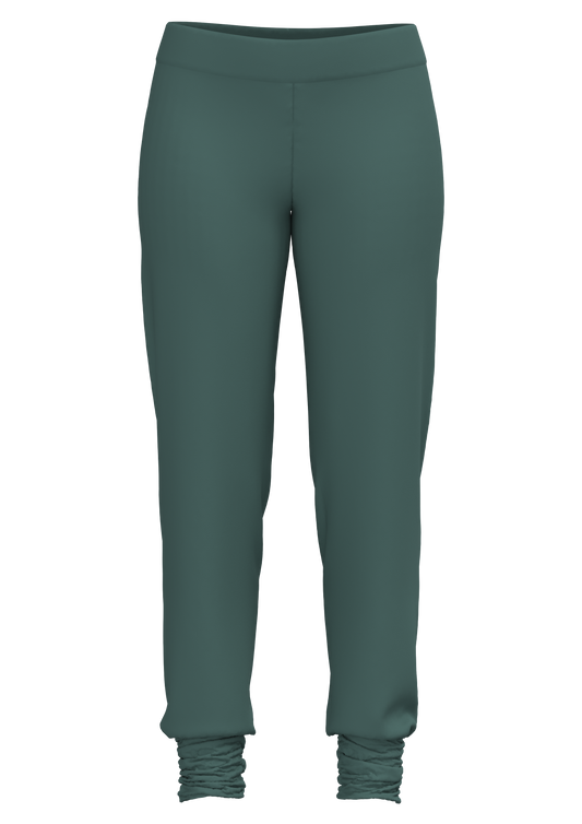4415-100 | Damen Yogahose - Grünblau