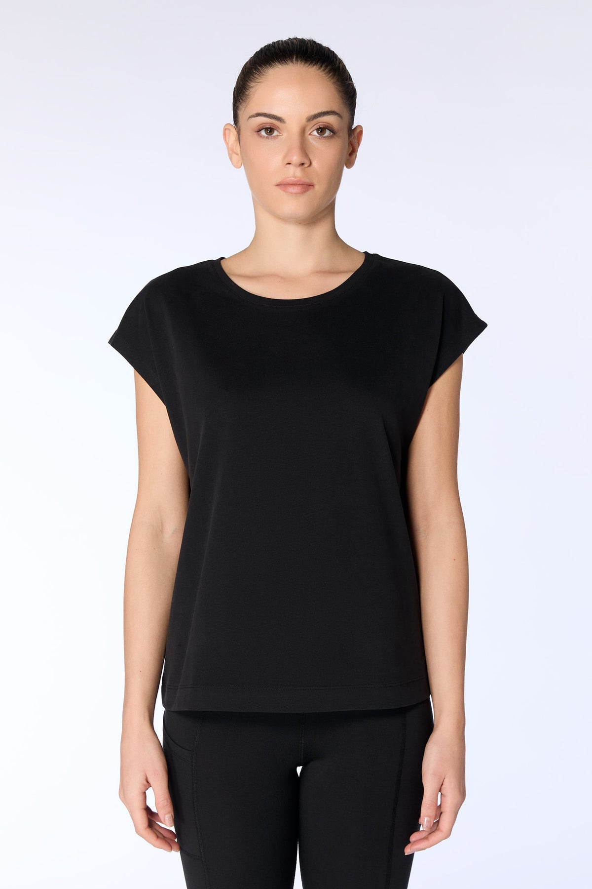 4416-021 | Women's Oversized Shirt - Black