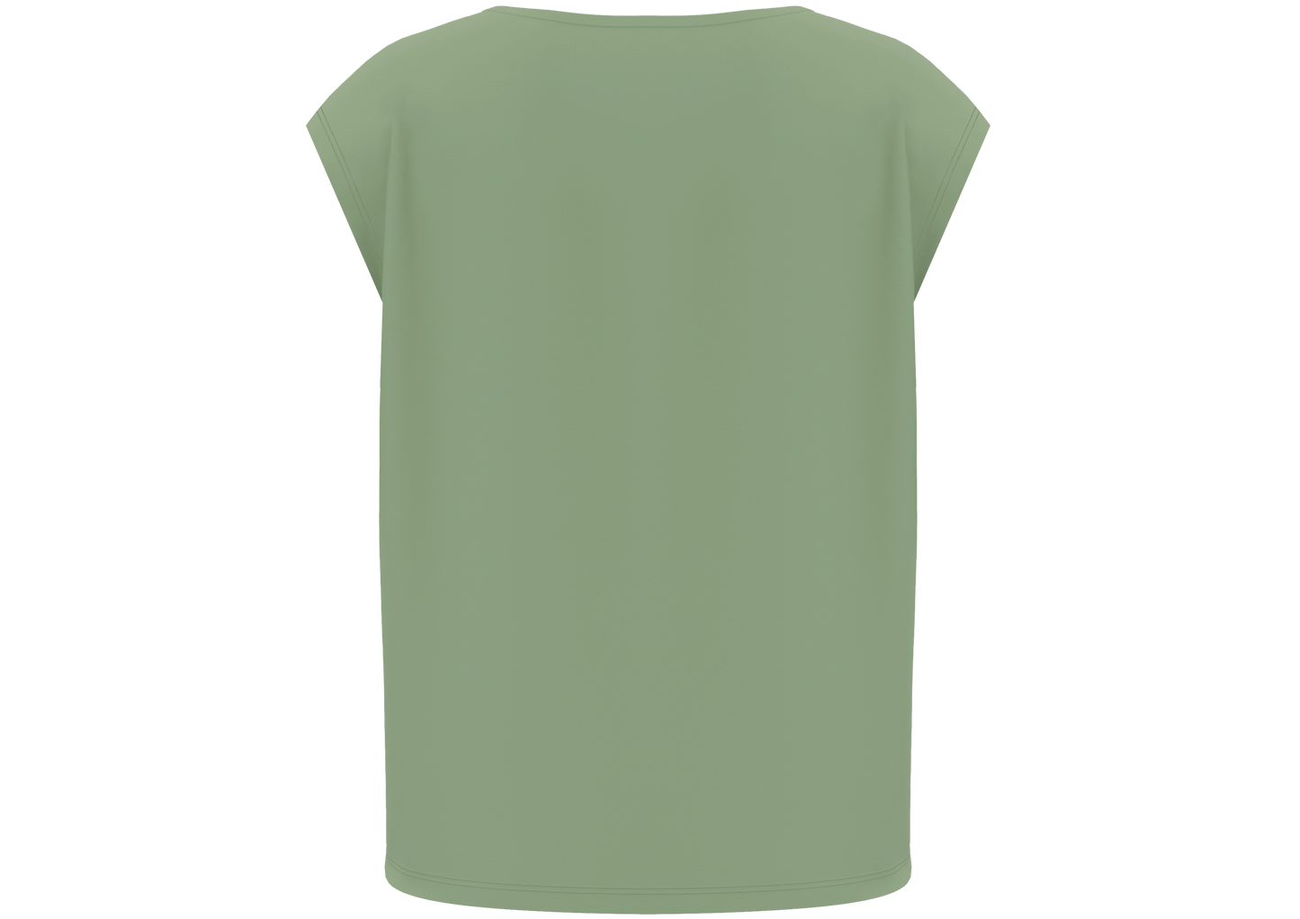 4416-136 | Damen Oversize Shirt - Basilikum
