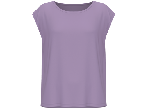 4416-134 | Damen Oversize Shirt - Viola