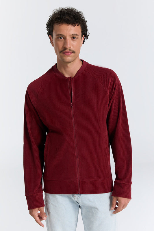 9234-030 | Unisex Baseballjacke - Bordeaux