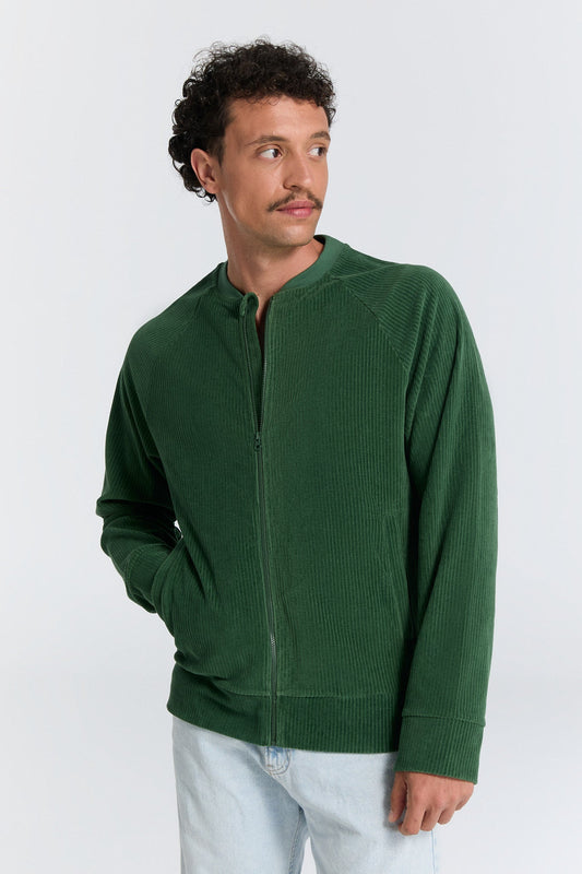 9234-067 | Unisex Baseballjacke - Tannennadel