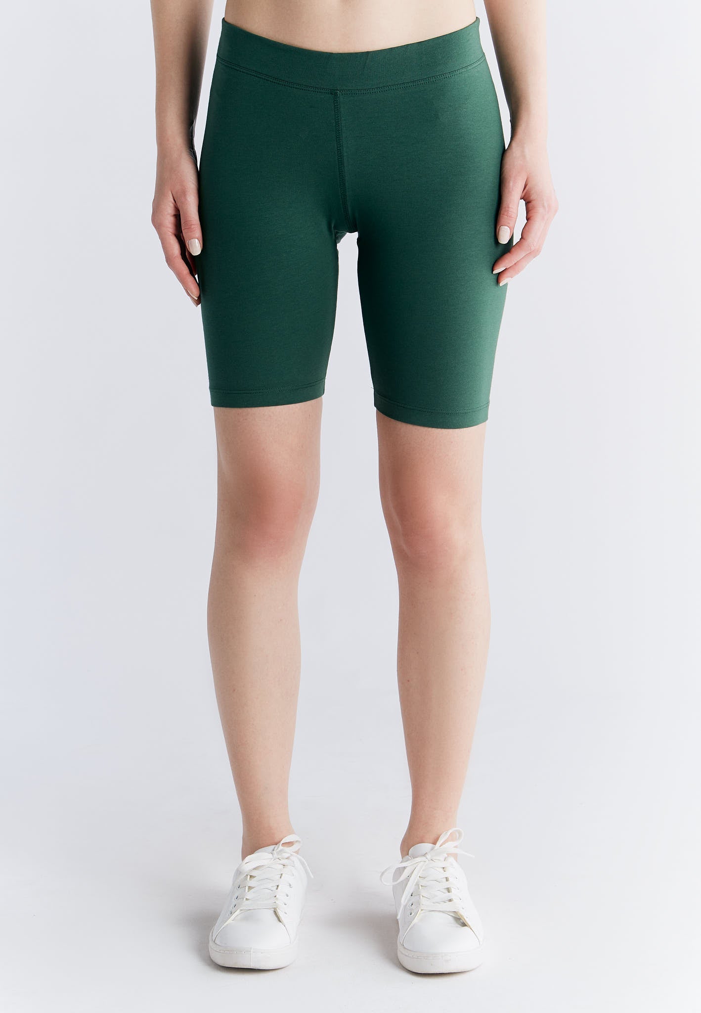 Leela Cotton 1417-067 | Radlerhose - Tannennadel