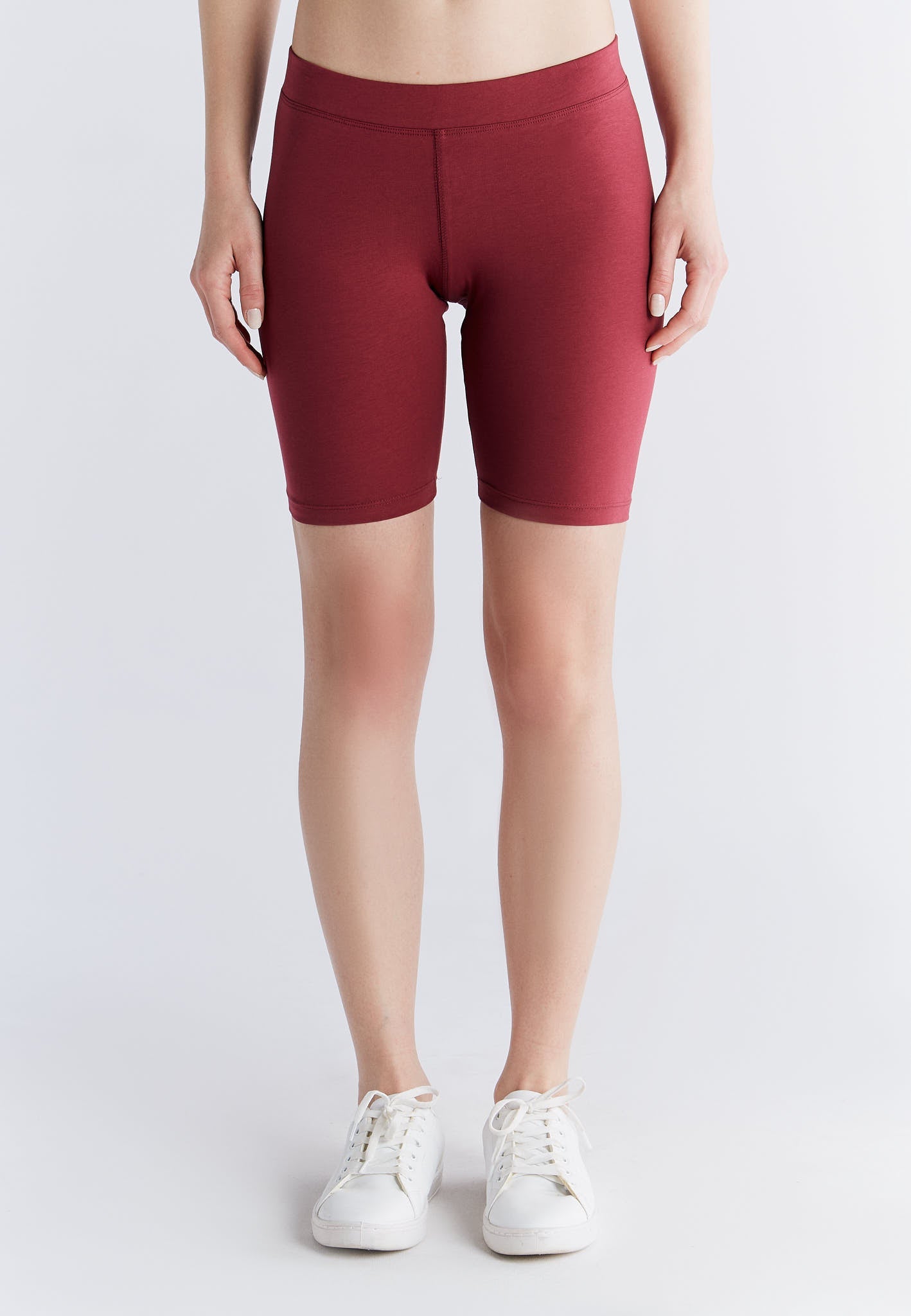 Leela Cotton 1417-069 | Radlerhose - Rosarot