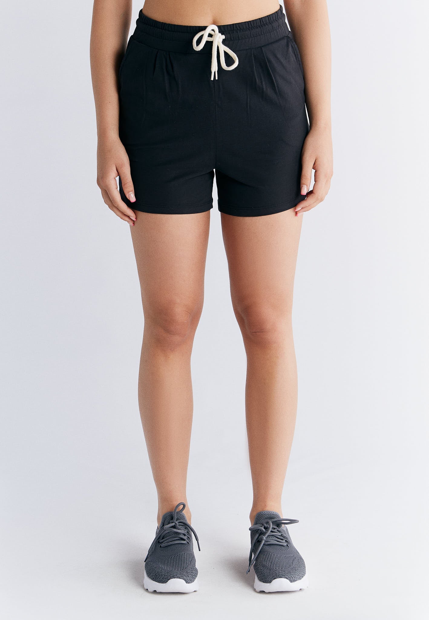 Leela Cotton 1440-021 | Pyjama-Shorts - Schwarz