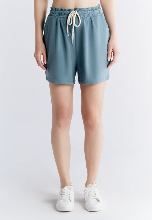 1440-066 | Pyjama-Shorts - Gobelin Blau
