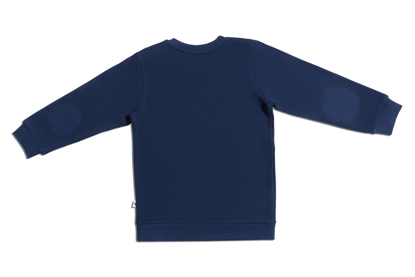 2017 ID | Baby Piqué-Basic Sweatshirt - Indigo