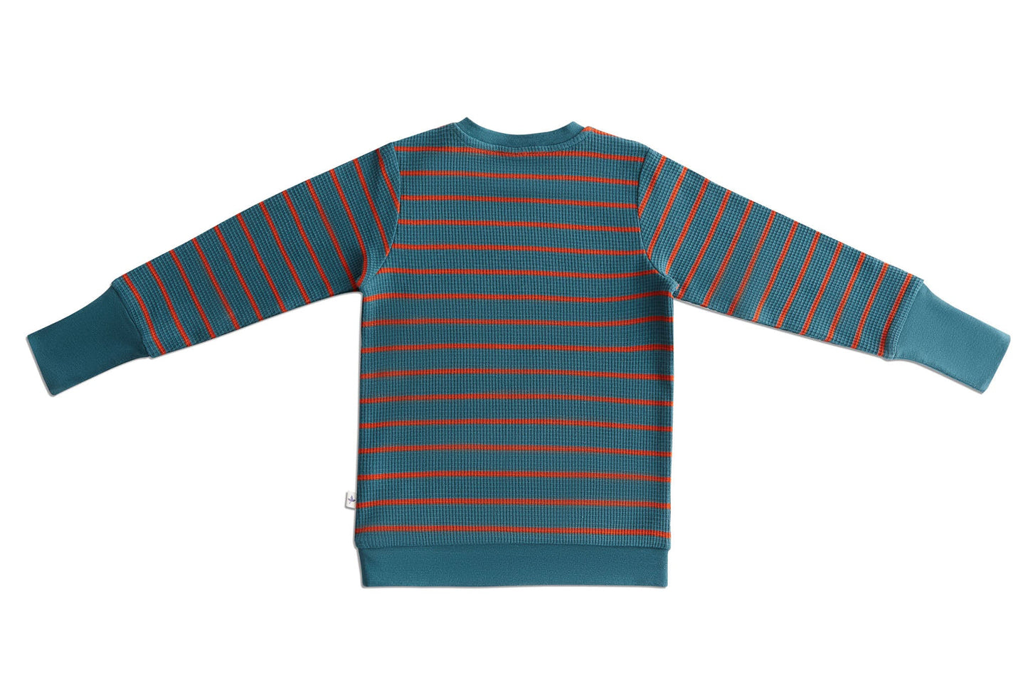 2021 WS | Baby Waffelsweatshirt - Tanne/Tabasco