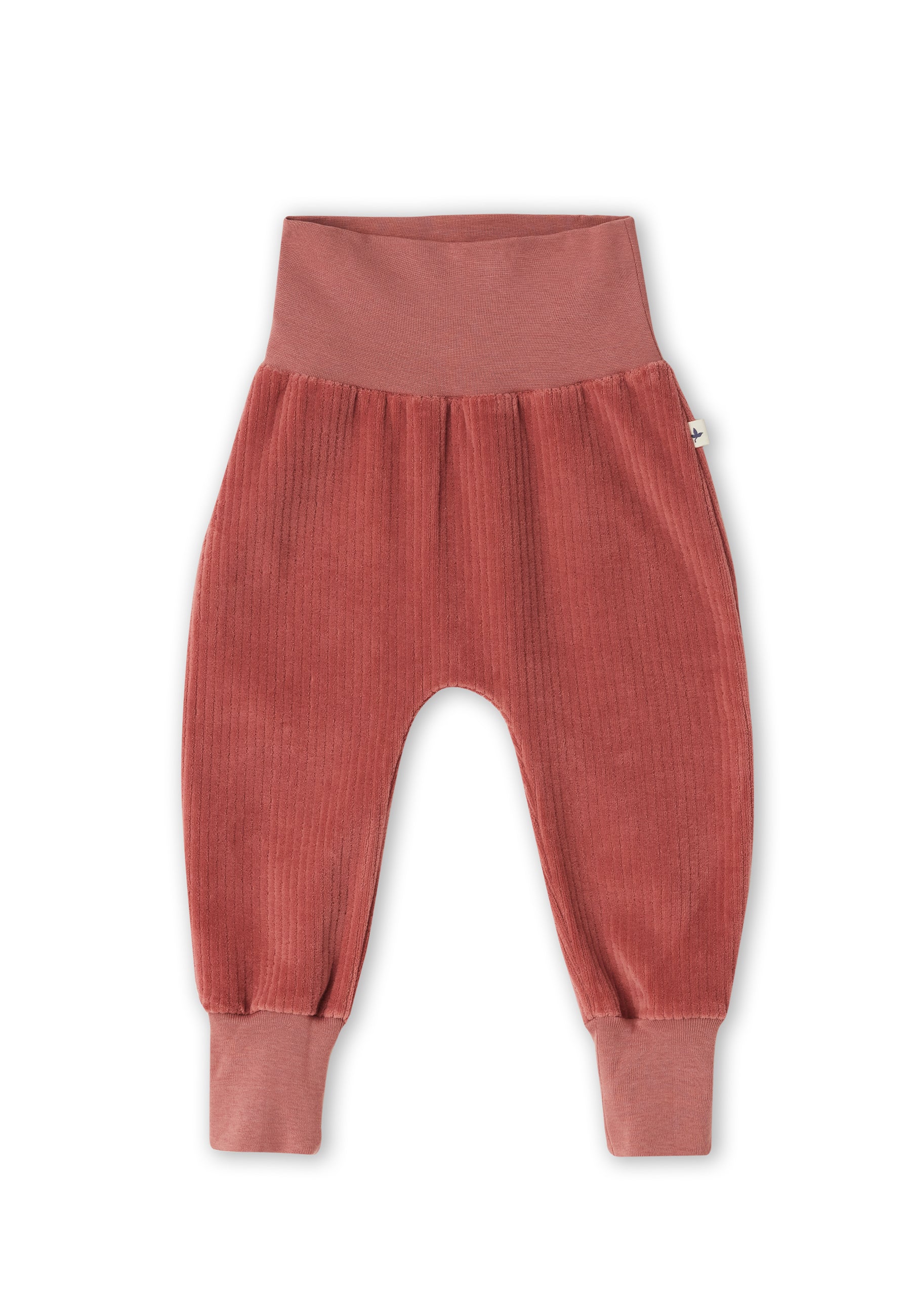 Leela Cotton 2072 WR | Baby Cordhose breiter Bund - Dunkel Mauve