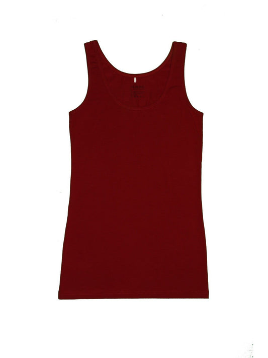 4410K | Damen Tanktop/Unterhemd stretch - Rot