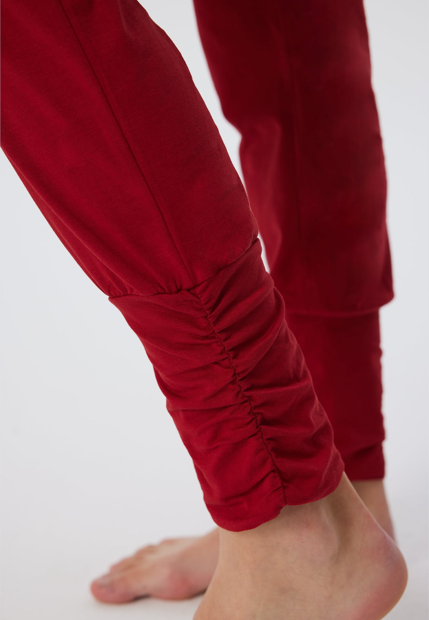 4415K | Damen Yogahose stretch - Rot